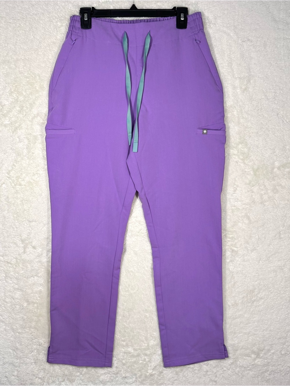 FIGS Evans Scrub Pants Women’s MP Lilac Purple Pockets Medical Utility NEW